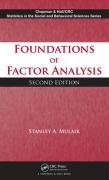 Foundations of Factor Analysis Mulaik Stanley A.