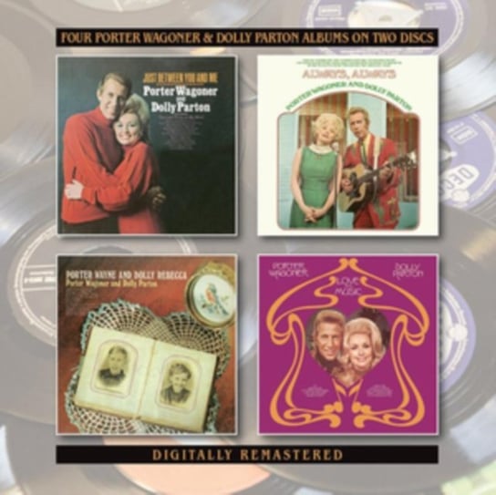 Four Albums Porter Wagoner & Dolly Parton On Two Discs BGO Records