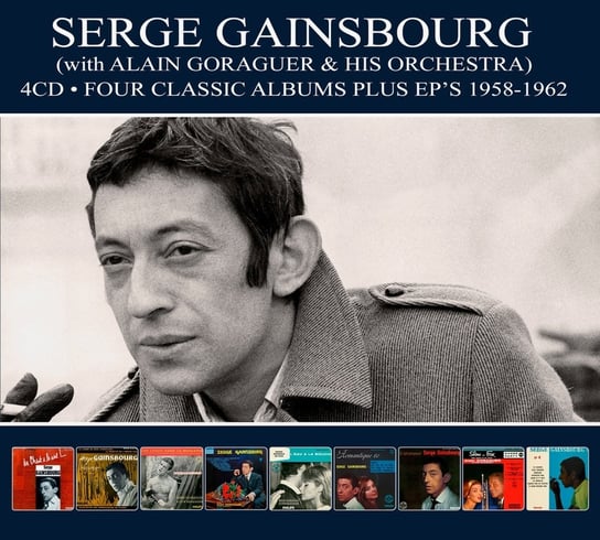 Four Classic Albums 1958-1962 (Remastered) Gainsbourg Serge