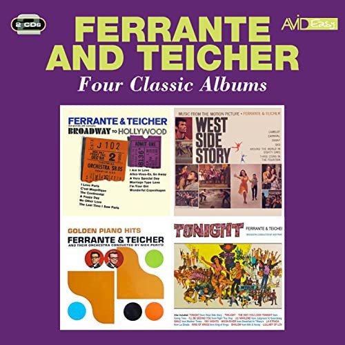 Four Classic Albums (Broadway To Hollywood / Music From The Motion Picture West Side Story And Other Motion Picture And Broadway Hits / Golden Piano Hits / Tonight) Various Artists