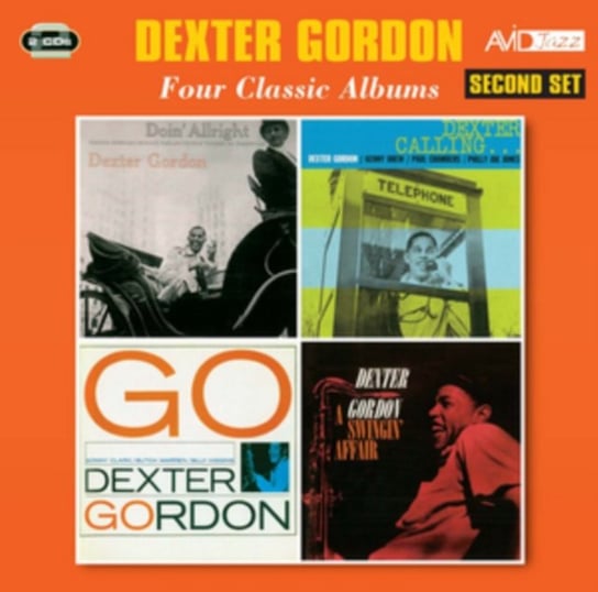 Four Classic Albums: Dexter Gordon. Set 2 Gordon Dexter