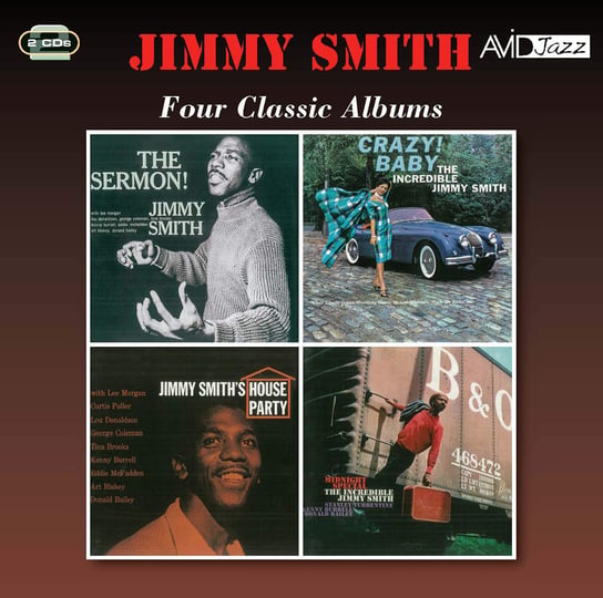 Four Classic Albums: Jimmy Smith (Remastered) (Limited Edition) Smith Jimmy, Burrell Kenny, Morgan Lee, Blakey Art, Coleman George, Donaldson Lou