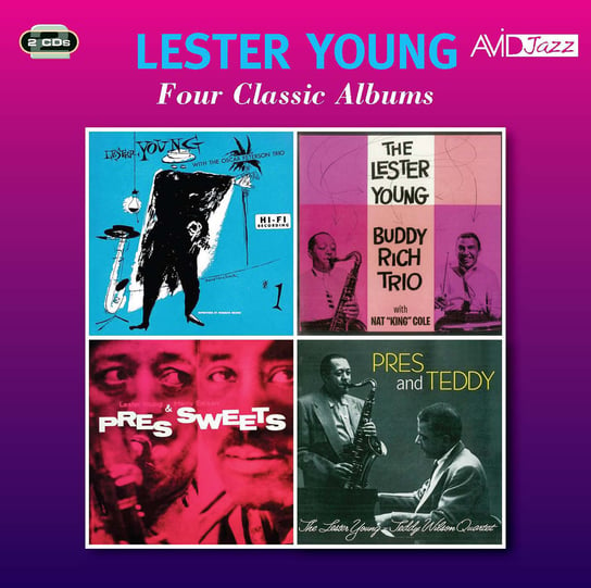 Four Classic Albums: Lester Young (Remastered) Young Lester, Peterson Oscar, Nat King Cole, Rich Buddy, Edison Harry
