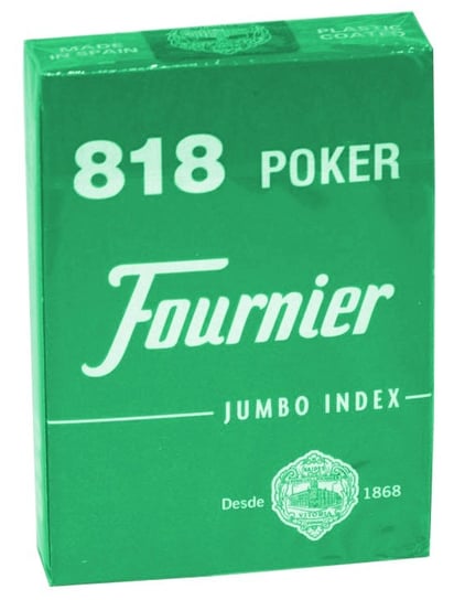 Fournier, 818 Poker Jumbo Index, karty do gry Fournier