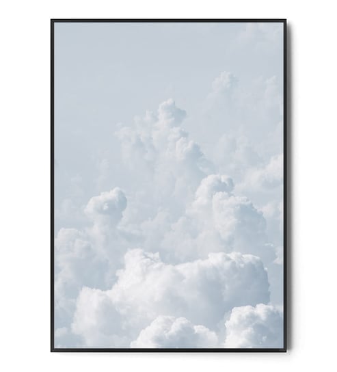 Fox Art Studio, Plakat Chmury,  wymiary 21x29,7 cm FOX ART STUDIO