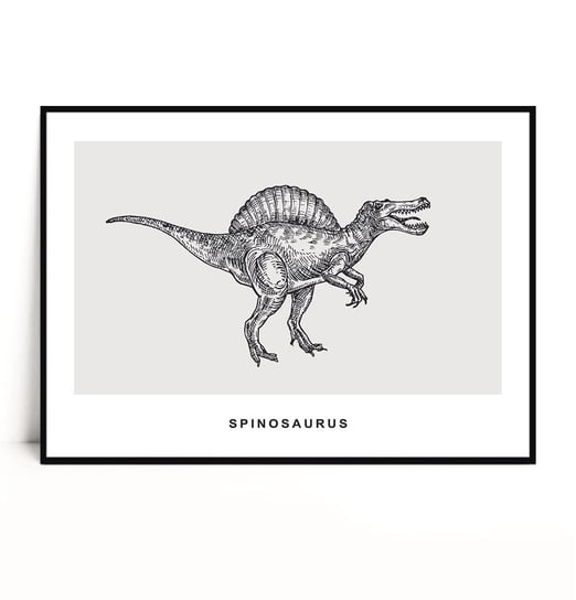Fox Art Studio, Plakat Spinosaurus, wymiary 29,7x42 cm FOX ART STUDIO