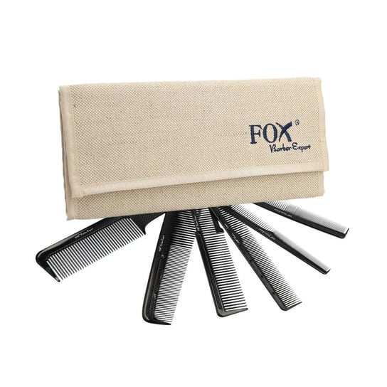 Fox, Barber Expert, zestaw grzebieni Fox