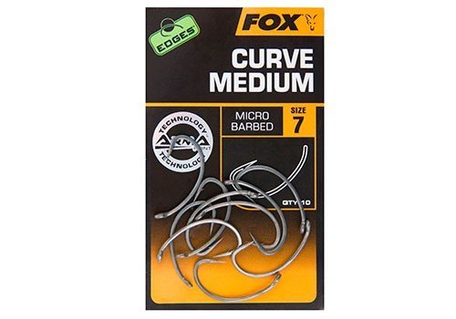 Fox Haczyki Karpiowe Curve Shank Medium R. 4 Inna marka