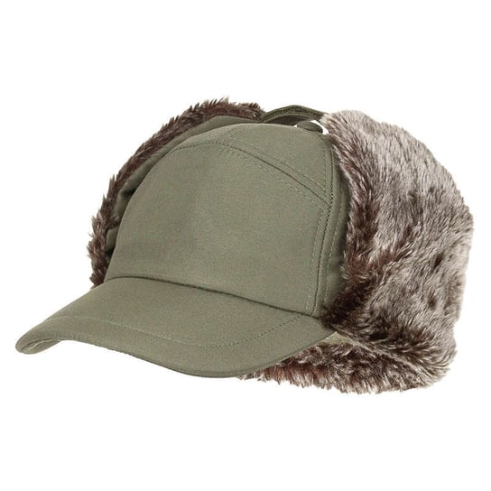 Fox Outdoor Czapka Zimowa z Daszkiem Traper Olive FOX Outdoor