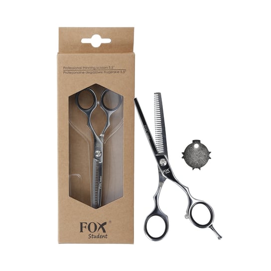 Fox Professional, nożyczki fryzjerskie degażówki, 5,5" Fox Professional
