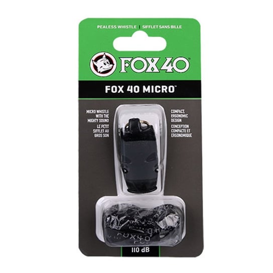 Fox40, Gwizdek, Micro Safety, czarny Fox40