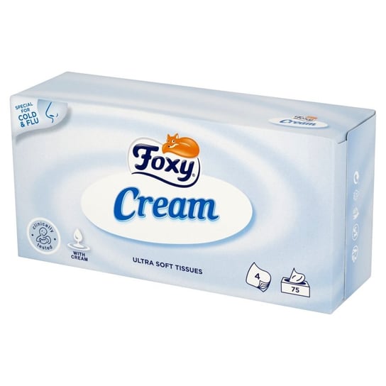 foxy  chusteczki higieniczne cream 75 sztuk Foxy