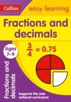 Fractions and Decimals Ages 7-9 Blackwood Melissa, Collins Easy Learning