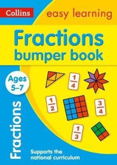 Fractions Bumper Book Ages 5-7. Ideal for Home Learning Collins Easy Learning