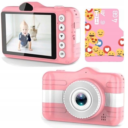 Frahs, mini aparat cyfrowy dla dzieci 2 kamery HD 12 Mpx Frahs