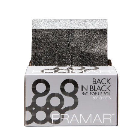 FRAMAR Folia aluminiowa w paskach BACK IN BLACK - 500szt inna