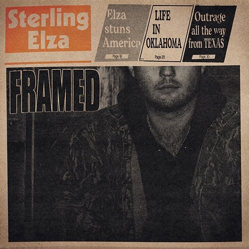 Framed Sterling Elza