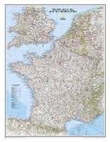 France, Belgium, and the Netherlands Classic [Laminated] National Geographic Maps-Reference