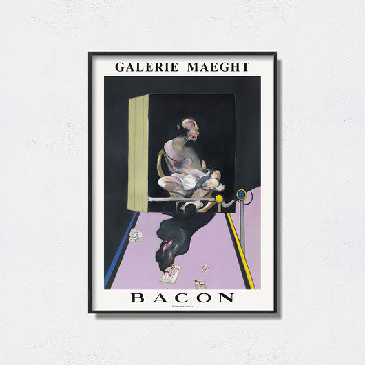 Francis Bacon Exhibition Poster Atram Sklep