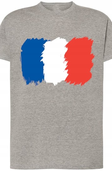 Francja Flaga Męski Modny T-Shirt Nadruk Rozm.3XL Inna marka