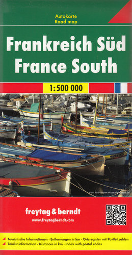 Francja Południowa. Mapa samochodowa 1:500 000 Opracowanie zbiorowe