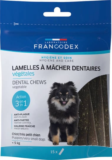 Francodex dental chew paski mini 114g Francodex