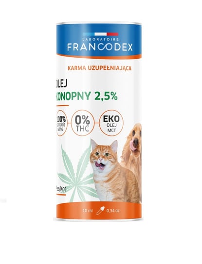 Francodex Olej Konopny 2,5% 10 Ml Francodex