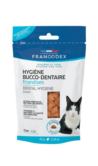 FRANCODEX Przysmak dla kociąt i kotów DENTAL 65g Francodex