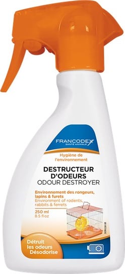 Francodex Spray neutralizujący brzydki zapach w otoczeniu gryzonia 250 ml Francodex