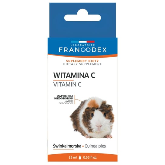 FRANCODEX Witamina C dla świnki morskieji 15ml Francodex