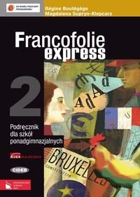 Francofolie express 2. Podręcznik + CD Supryn-Klepcarz Magdalena, Boutegege Regine