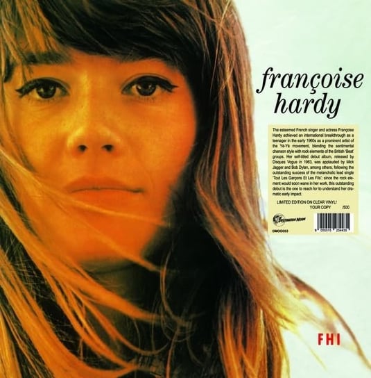 Francoise Hardy (Numbered) (Clear) Hardy Francoise