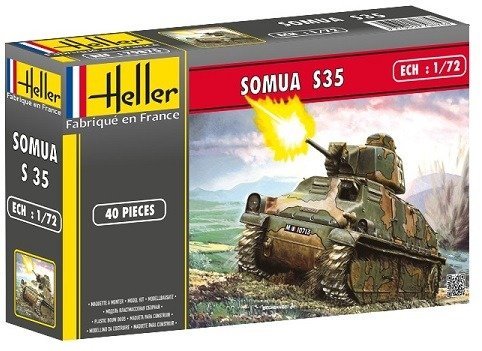 Francuski Czołg Somua S35 model Heller Heller