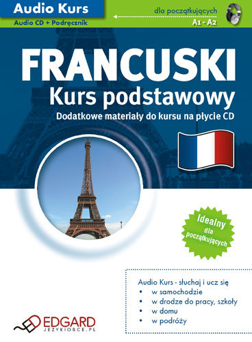 Francuski dla Początkujących Kurs Podstawowy + CD + Podręcznik 1000 Najważniejszych Słów i Zwrotów Czarnocka Magdalena