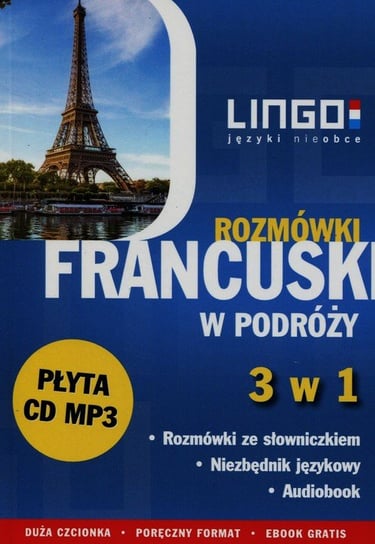Francuski w podróży. Rozmówki 3w1 + CD Gwiazdecka Ewa, Stachurski Eric