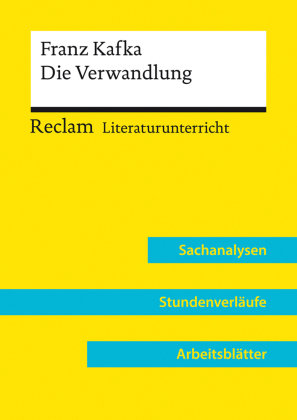 Franz Kafka: Die Verwandlung (Lehrerband) Reclam, Ditzingen