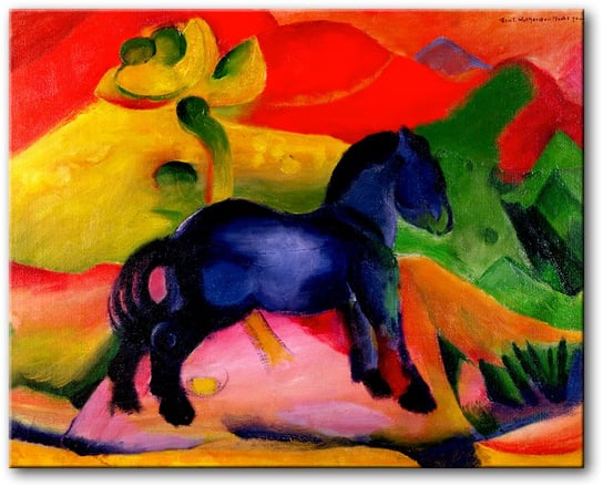 Franz Marc, Niebieski Koń. - PR05858 PRINTORAMA