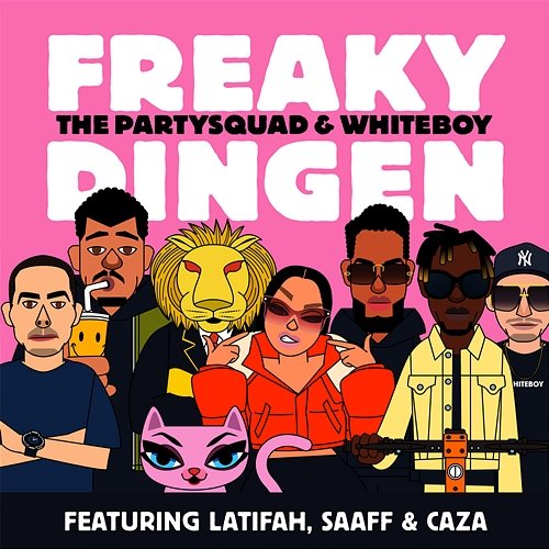 Freaky Dingen The Partysquad & Whiteboy feat. Latifah, Caza, Saaff