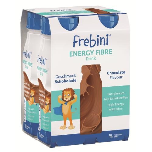 Frebini, Energy Fibre Drink, Czekolada, 4x200ml Frebini