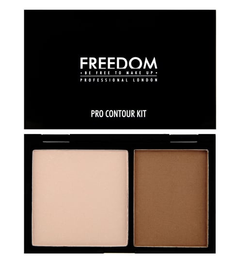Freedom Makeup, Pro Contour, zestaw do konturowania twarzy Medium 01, 6 g Freedom Makeup