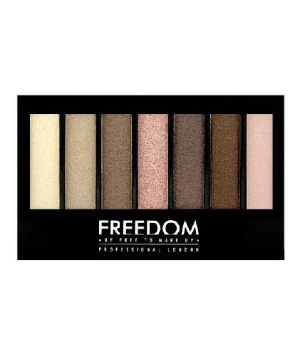Freedom Makeup, Pro Shade&Brighten, paleta cieni do powiek Shimmers Kit Freedom Makeup