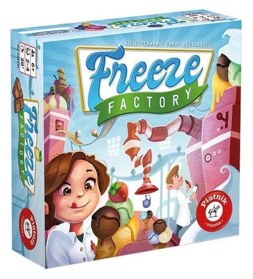 Freeze Factory, gra planszowa,Piatnik Piatnik