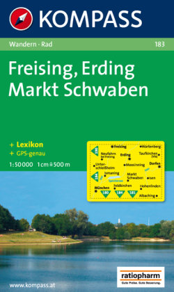 Freising - Erding - Markt Schwaben 1 : 50 000 Kompass Karten Gmbh, Kompass-Karten Gmbh