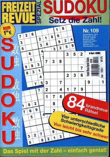 Freizeit Revue Spezial Sudoku [DE] EuroPress Polska Sp. z o.o.