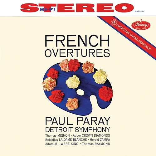 French Overtures Detroit Symphony Orchestra, Paul Paray