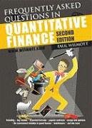 Frequently Asked Questions in Quantitative Finance Wilmott Paul