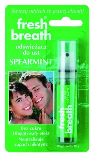 Fresh Breath, odświeżacz do ust Spearmint, 10 g Fresh Breath