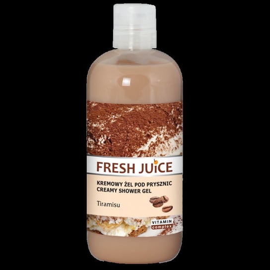Fresh Juice, kremowy żel pod prysznic Tiramisu, 500 ml Fresh Juice
