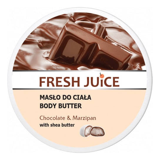 Fresh Juice Masło Do Ciała Z Masłem Shea O Zapachu Chocolate & Marzipan Czekolada & Marcepan 225ml Fresh Juice
