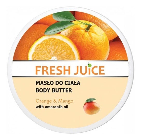 Fresh Juice Masło Do Ciała Z Olejem Z Amarantusa O Zapachu Orange & Mango Pomarańcza & Mango 225ml Fresh Juice